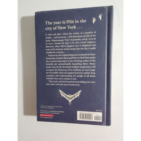 J.K. Rowling Fntastic Beasts and Where to Find Them (The Original Screen Play) - Picture 2 of 2